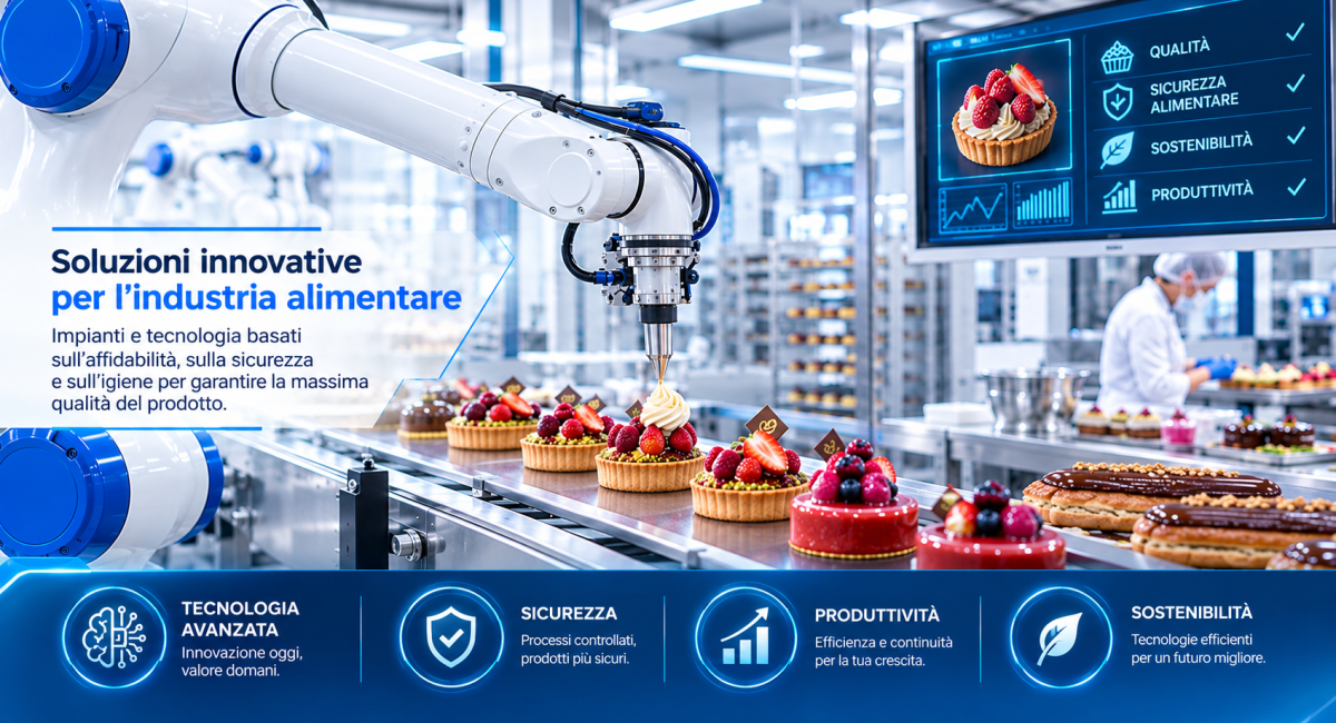 Automazione innovativa nella pasticceria industriale